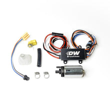 Load image into Gallery viewer, DeatschWerks - Fuel Pumps - DeatschWerks DW440 440lph Brushless Fuel Pump w/ PWM Controller &amp; Install Kit 05-10 Ford Mustang GT - Anything Coyote