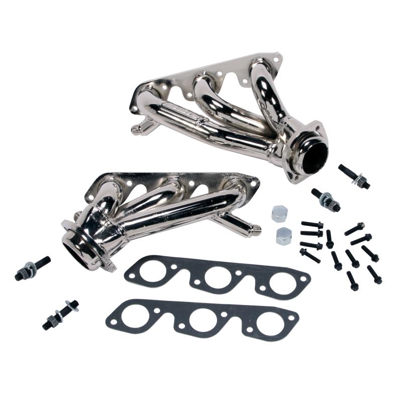 BBK - Headers & Manifolds - BBK 99-04 Mustang V6 Shorty Tuned Length Exhaust Headers - 1-5/8 Chrome - Anything Coyote