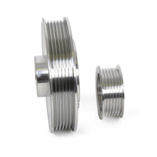 Load image into Gallery viewer, BBK - Pulleys - Crank, Underdrive - BBK 96-01 Mustang 4.6 GT Cobra Underdrive Pulley Kit - Lightweight CNC Billet Aluminum (3pc) - Anything Coyote