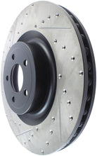 Load image into Gallery viewer, Stoptech - Brake Rotors - Slot &amp; Drilled - StopTech Slotted &amp; Drilled Sport Brake Rotor - 2015 Ford Mustang GT - Front Right - Anything Coyote