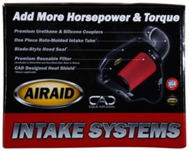 Airaid - Cold Air Intakes - Airaid 99-04 Mustang GT MXP Intake System w/ Tube (Oiled / Red Media) - Anything Coyote
