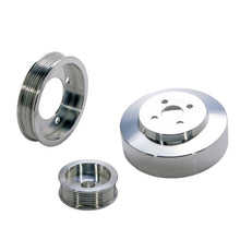 Load image into Gallery viewer, BBK - Pulleys - Crank, Underdrive - BBK 94-95 Mustang 5.0 Underdrive Pulley Kit - Lightweight CNC Billet Aluminum (3pc) - Anything Coyote
