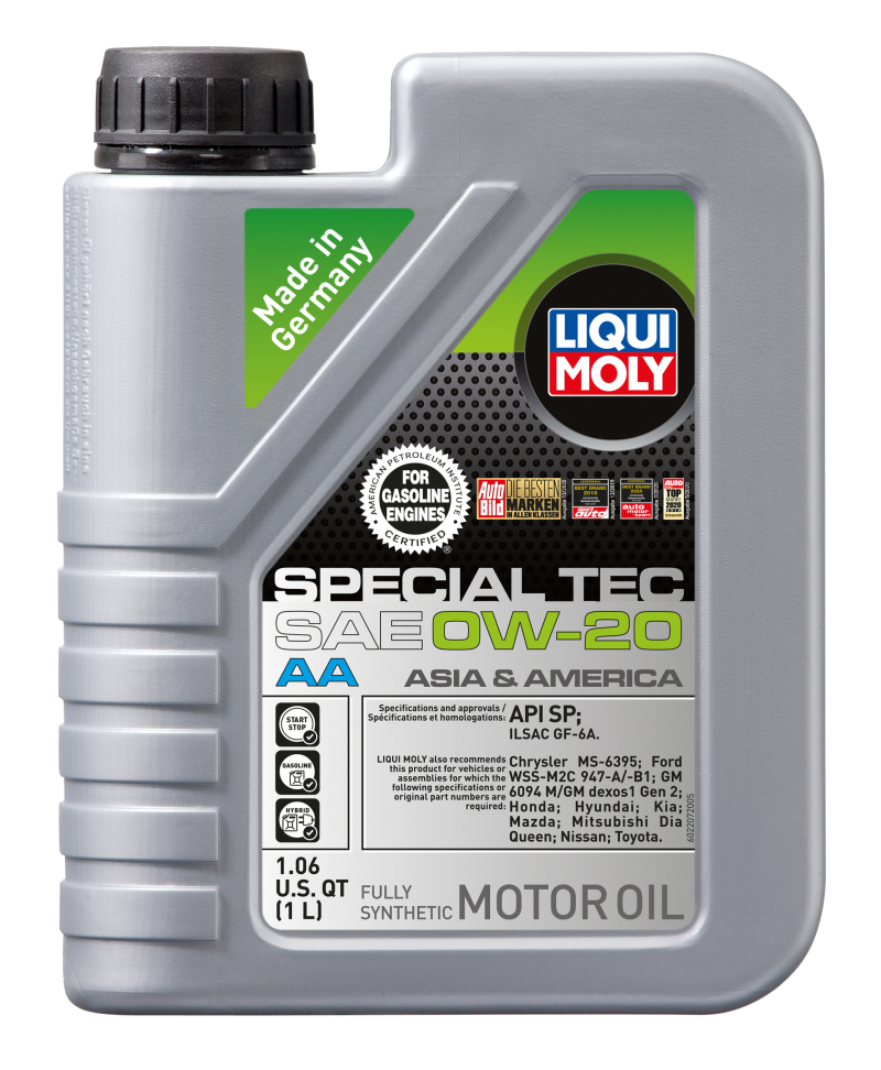 LIQUI MOLY - Motor Oils - LIQUI MOLY 1L Special Tec AA Motor Oil 0W-20 - Anything Coyote