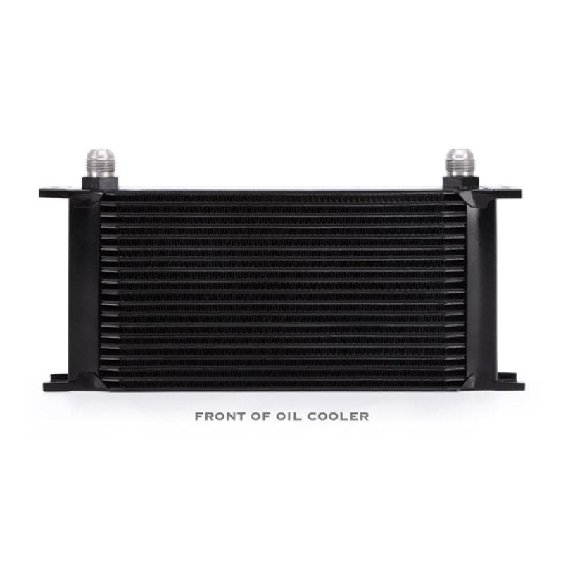 Mishimoto - Oil Coolers - Mishimoto Universal 19 Row Oil Cooler - Black - Anything Coyote