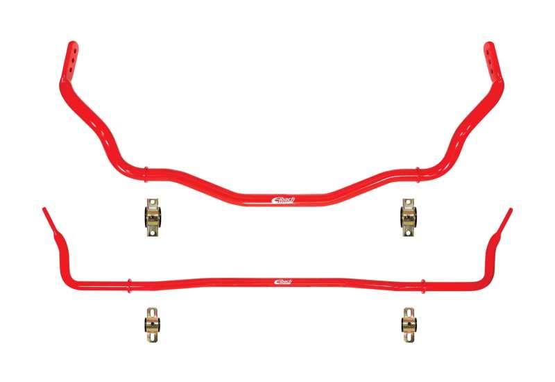 Eibach - Sway Bars - Eibach Anti-Roll Bar Kit (Front & Rear) for 2015 Ford Mustang 2.3L EcoBoost/3.7L V6/GT 5.0L V8 - Anything Coyote