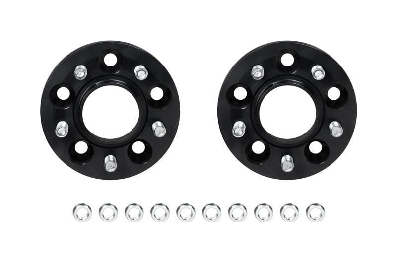 Eibach - Wheel Spacers & Adapters - Eibach Pro-Spacer System 25mm Black Spacer - 2015 Ford Mustang Ecoboost / V6 / GT - Anything Coyote