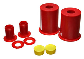 Energy Suspension - Bushing Kits - Energy Suspension 05-13 Ford Mustang Red Front Lower Control Arm Bushings (Must reuse outer metal sh - Anything Coyote