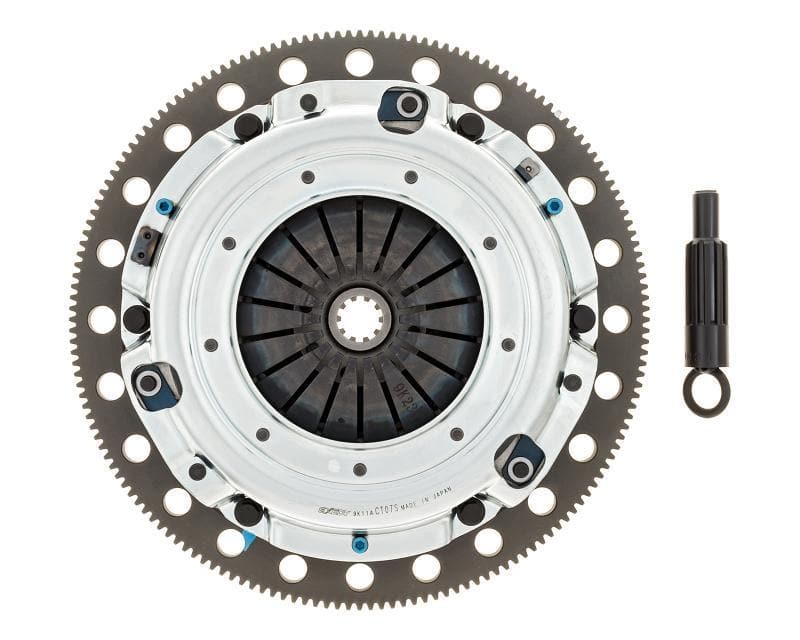 Exedy - Clutch Kits - Multi - Exedy 1996-10 Mustang 4.6L Organic 10 Teeth 6 Bolt Twin Disc Clutch - Anything Coyote