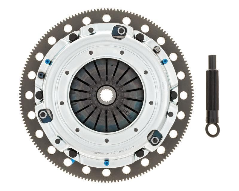 Exedy - Clutch Kits - Multi - Exedy 2011-17 Mustang 5.0L Organic 23 Teeth 8 Bolt Twin Disc Clutch - Anything Coyote