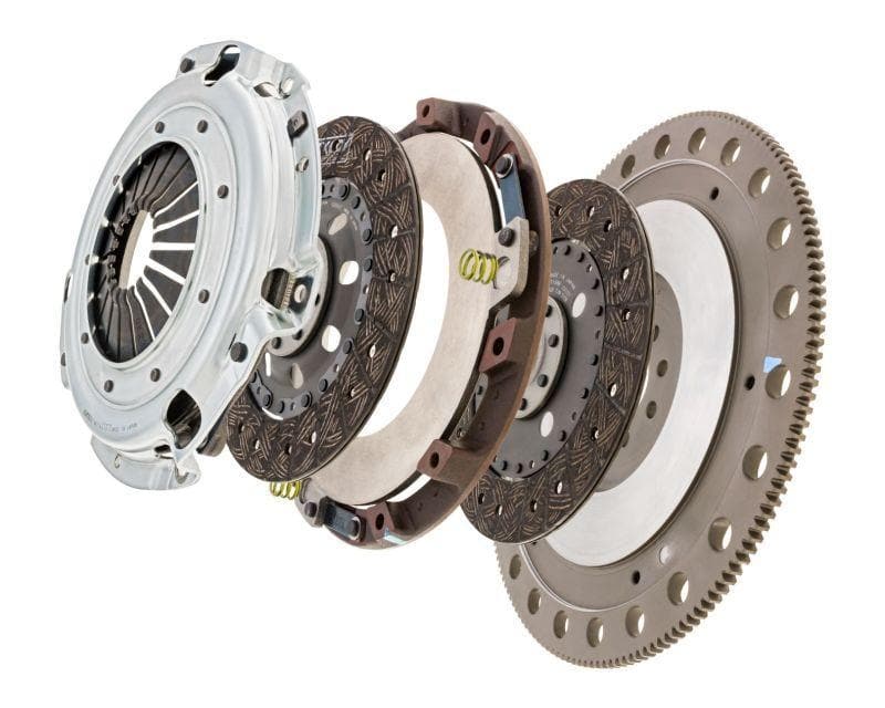Exedy - Clutch Kits - Multi - Exedy 2011-17 Mustang 5.0L Organic 23 Teeth 8 Bolt Twin Disc Clutch - Anything Coyote