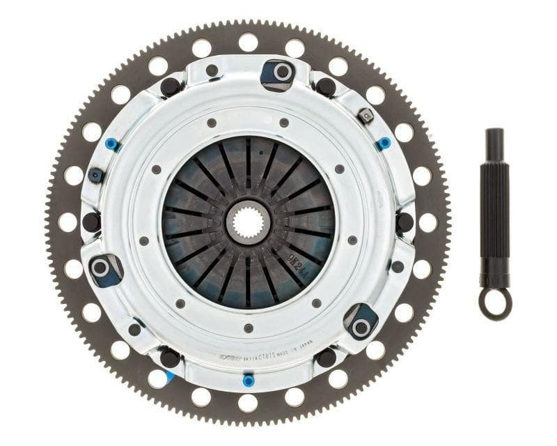 Exedy - Clutch Kits - Multi - Exedy 2011-17 Mustang 5.0L Organic 23 Teeth 8 Bolt Twin Disc Clutch - Anything Coyote