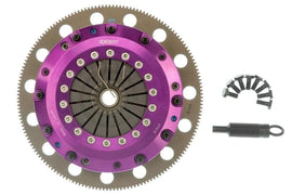 Exedy - Clutch Kits - Multi - Exedy 96-16 Ford Mustang V8 4.6L/5.0L Hyper Twin Cerametallic Clutch Sprung Disc Push Type Cover - Anything Coyote