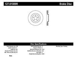 Stoptech - Brake Rotors - Slot & Drilled - StopTech Slotted & Drilled Sport Brake Rotor - Anything Coyote