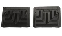 Load image into Gallery viewer, Husky Liners - Floor Mats - Rubber - Husky Liners 12-13 Dodge Ram/88-09 Toyota 4Runner Heavy Duty Black 2nd Row Floor Mats - Anything Coyote