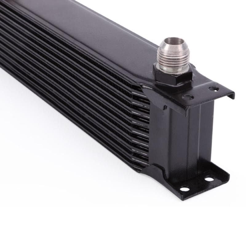 Mishimoto - Oil Coolers - Mishimoto Universal 10 Row Oil Cooler Kit - Black - Anything Coyote