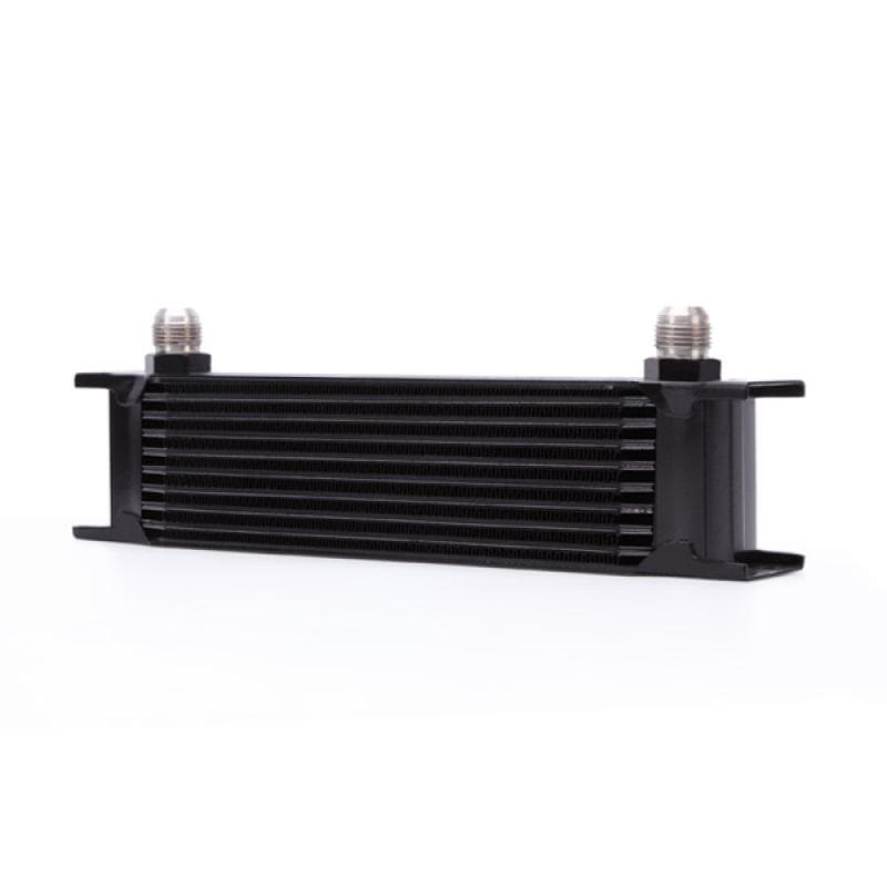 Mishimoto - Oil Coolers - Mishimoto Universal 10 Row Oil Cooler Kit - Black - Anything Coyote