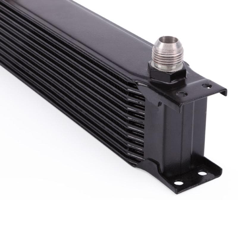 Mishimoto - Oil Coolers - Mishimoto Universal 10 Row Oil Cooler Kit - Black - Anything Coyote