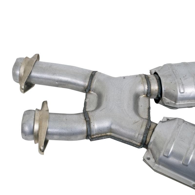 BBK - Catback - BBK 94-95 Mustang 5.0 High Flow X Pipe With Catalytic Converters - 2-1/2 - Anything Coyote