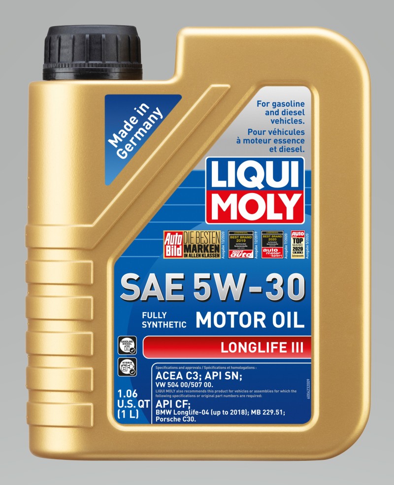 LIQUI MOLY - Motor Oils - LIQUI MOLY 1L Longlife III Motor Oil 5W-30 - Anything Coyote