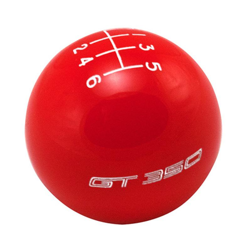 Ford Racing - Shift Knobs - Ford Performance GT350 Shift Knob 6-Speed - Red - Anything Coyote