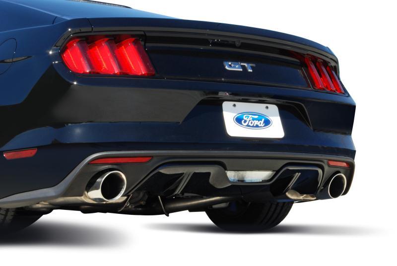Gibson - Catback - Gibson 15-17 Ford Mustang GT 5.0L 3in Cat-Back Dual Exhaust - Stainless - Anything Coyote