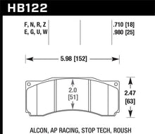 Load image into Gallery viewer, Hawk Performance - Brake Pads - Racing - Hawk Stoptech ST-60 Caliper DTC-60 Race Brake Pads (2007 GT, GT-500) - Anything Coyote
