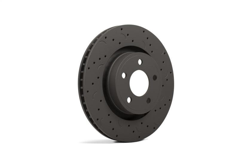 Hawk Performance - Brake Rotors - Slot & Drilled - Hawk Talon 2015 Ford Mustang 320mm w/ performance pkg. Drilled and Slotted Rear Brake Rotor Set - Anything Coyote