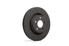 Load image into Gallery viewer, Hawk Performance - Brake Rotors - Slot &amp; Drilled - Hawk Talon 2015 Ford Mustang 320mm w/ performance pkg. Drilled and Slotted Rear Brake Rotor Set - Anything Coyote