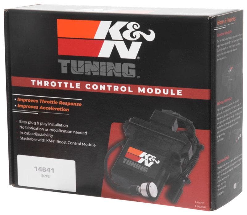 K&N Engineering - Throttle Controllers - K&N 15-18 Ford F-150 V6-2.7L/3.5L F/I Throttle Control Module - Anything Coyote