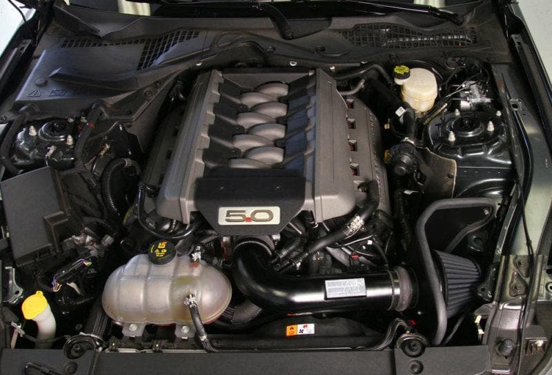 K&N Engineering - Cold Air Intakes - K&N 2015 Ford Mustang GT 5.0L V8 Black Performance Intake Kit - Anything Coyote
