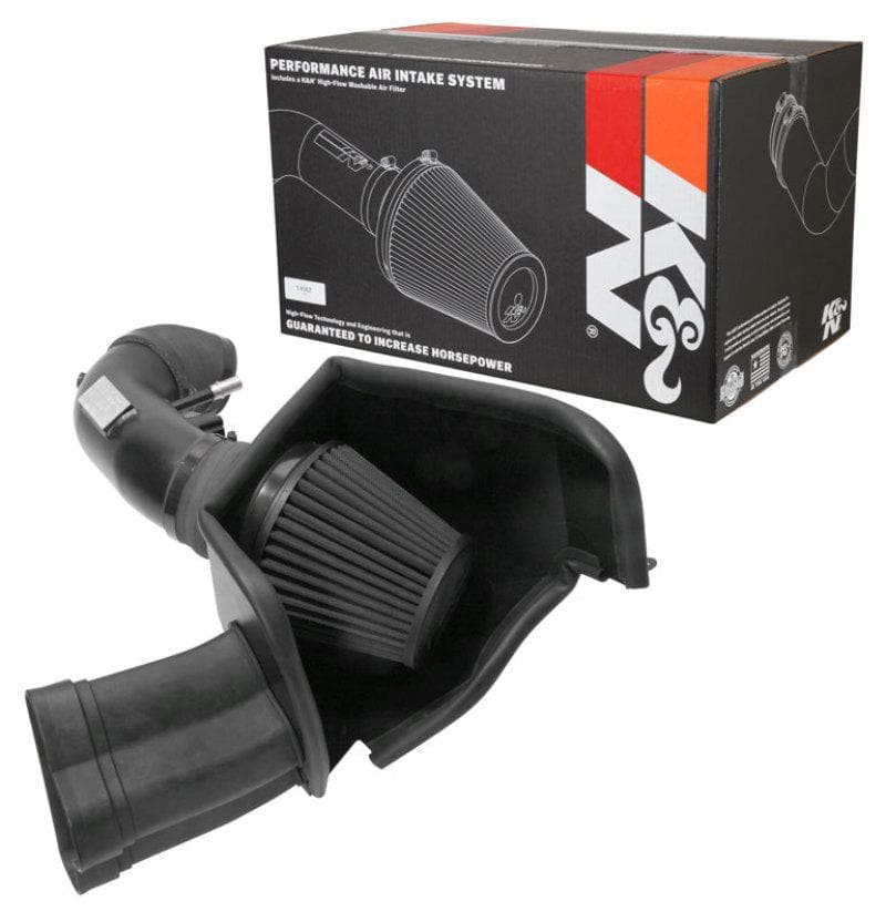 K&N Engineering - Cold Air Intakes - K&N 2018 Ford Mustang GT V8 5.0L F/I Performance Intake Kit - Anything Coyote
