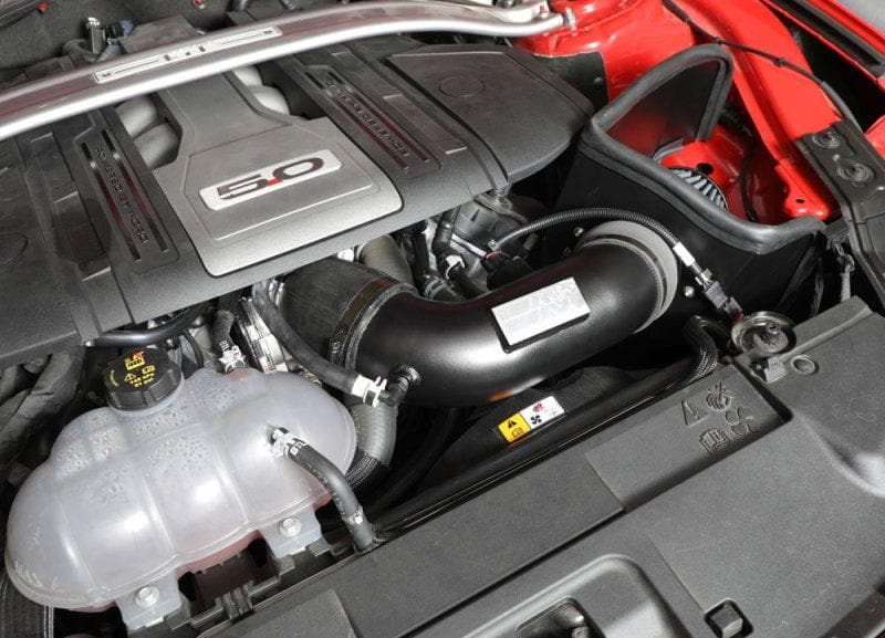 K&N Engineering - Cold Air Intakes - K&N 2018 Ford Mustang GT V8 5.0L F/I Performance Intake Kit - Anything Coyote