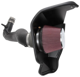K&N Engineering - Cold Air Intakes - K&N 2018 Ford Mustang L4-2.3L F/I Aircharger Performance Intake - Anything Coyote