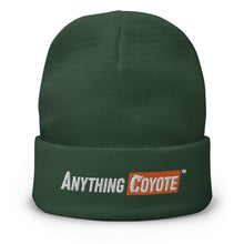 Load image into Gallery viewer, Anything Coyote - Beanie - Anything Coyote Embroidered Beanie - Anything Coyote
