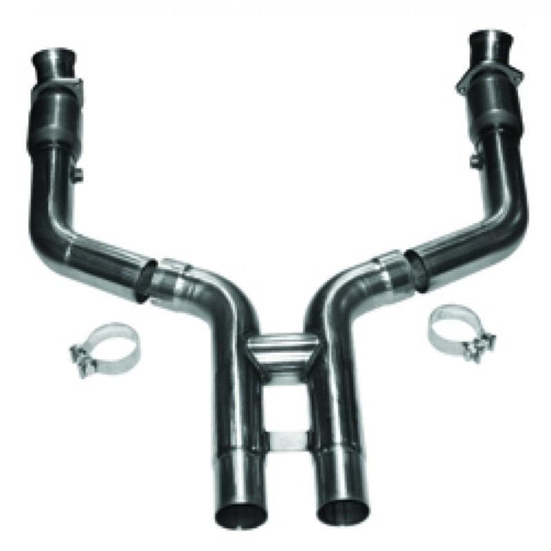 Kooks Headers - H Pipes - Kooks 11-14 Ford Mustang GT 5.0L 4V 3in x 2 3/4in OEM Cat H Pipe Kooks HDR Req - Anything Coyote