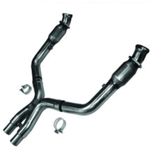 Load image into Gallery viewer, Kooks Headers - X Pipes - Kooks 11-14 Ford Mustang GT 5.0L 4V 3in x 2 3/4in OEM Cat X Pipe Kooks HDR Req - Anything Coyote