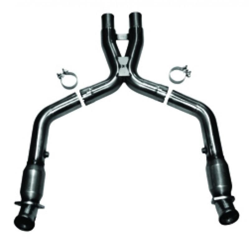 Kooks Headers - X Pipes - Kooks 11-14 Ford Mustang GT 5.0L 4V 3in x 2 3/4in OEM Cat X Pipe Kooks HDR Req - Anything Coyote