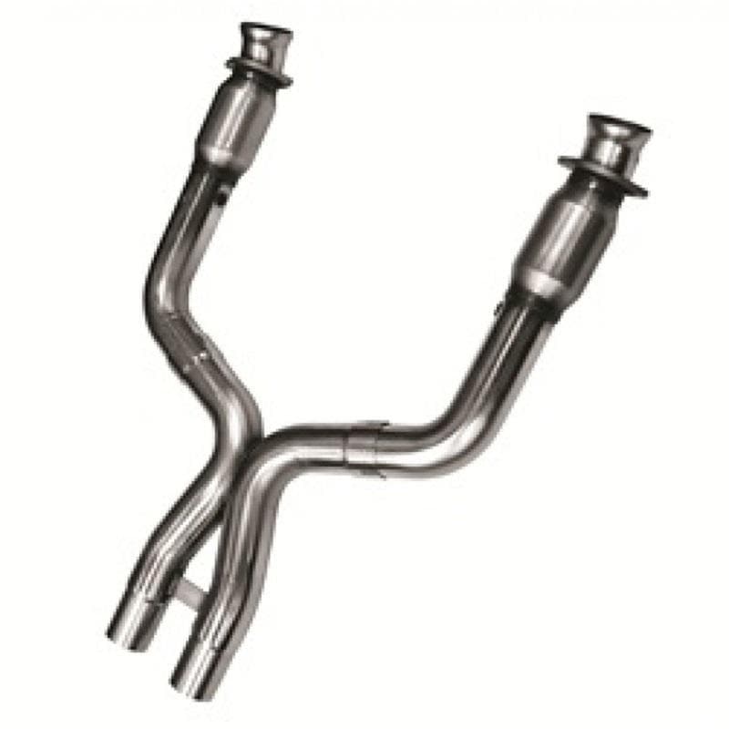 Kooks Headers - X Pipes - Kooks 11-14 Ford Shelby GT500 5.4L / 5.8L 4V 3in x 2 3/4in OEM Cat SS X-Pipe Kooks HDR Req - Anything Coyote