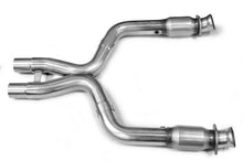 Load image into Gallery viewer, Kooks Headers - X Pipes - Kooks 11-14 Ford Shelby GT500 5.4L / 5.8L 4V 3in x 2 3/4in OEM Cat SS X-Pipe Kooks HDR Req - Anything Coyote