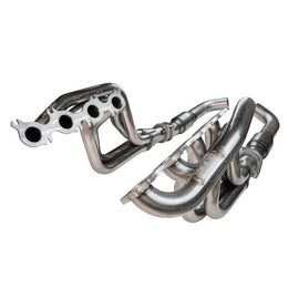 Kooks Headers - Headers & Manifolds - Kooks 15+ Mustang 5.0L 4V 1 7/8in x 3in SS Headers w/ Green Catted OEM Conn. - Anything Coyote