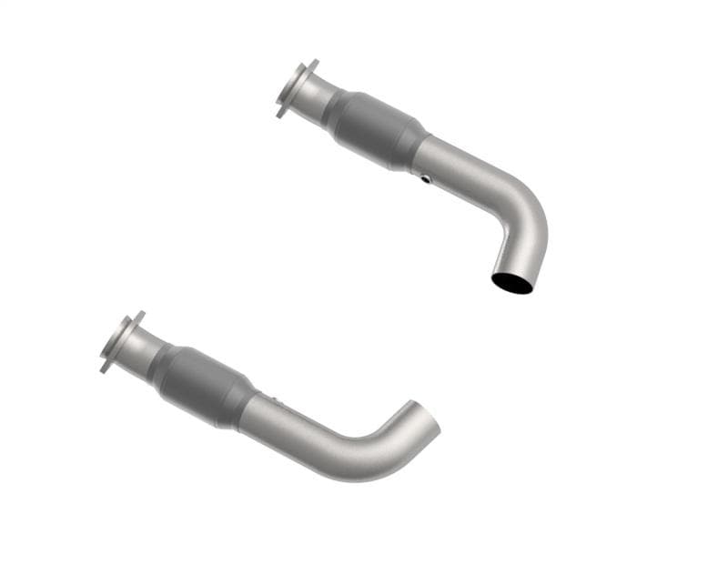 Kooks Headers - Connecting Pipes - Kooks 2015 Ford Mustang GT 3in GREEN Cat Dual Conn. Pipes that go to OEM Out. SS - Anything Coyote