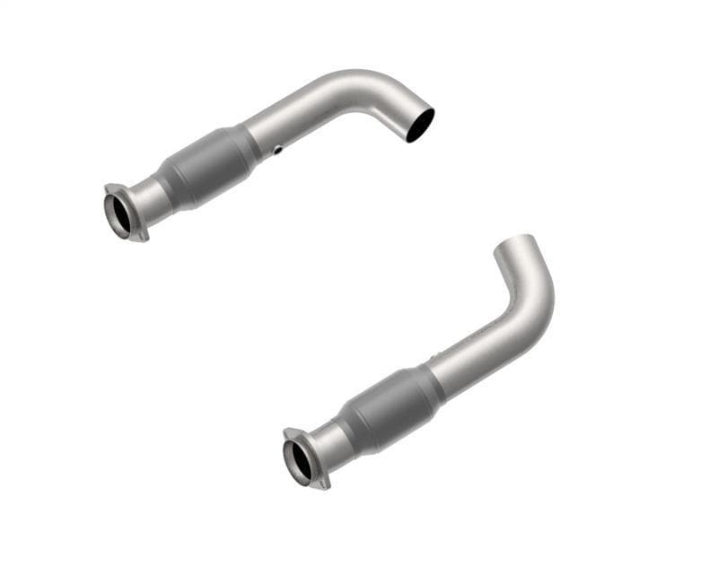 Kooks Headers - Connecting Pipes - Kooks 2015 Ford Mustang GT 3in GREEN Cat Dual Conn. Pipes that go to OEM Out. SS - Anything Coyote