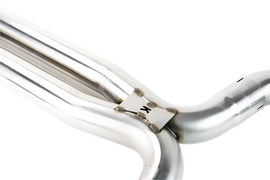 Kooks Headers - X Pipes - Kooks 2015+ Ford Mustang GT350 5.2L 3in x 2-3/4in Green Cat SS X-Pipe Kooks HDR Req - Anything Coyote