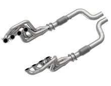 Load image into Gallery viewer, Kooks Headers - Headers &amp; Manifolds - Kooks 2020 Mustang GT500 5.2L 2in x 3in SS Headers w/GREEN Catted Connection Pipe - Anything Coyote