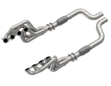 Load image into Gallery viewer, Kooks Headers - Headers &amp; Manifolds - Kooks 2020 Mustang GT500 5.2L 2in x 3in SS Headers w/GREEN Catted Connection Pipe - Anything Coyote