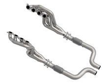Load image into Gallery viewer, Kooks Headers - Headers &amp; Manifolds - Kooks 2020 Mustang GT500 5.2L 2in x 3in SS Headers w/GREEN Catted Connection Pipe - Anything Coyote