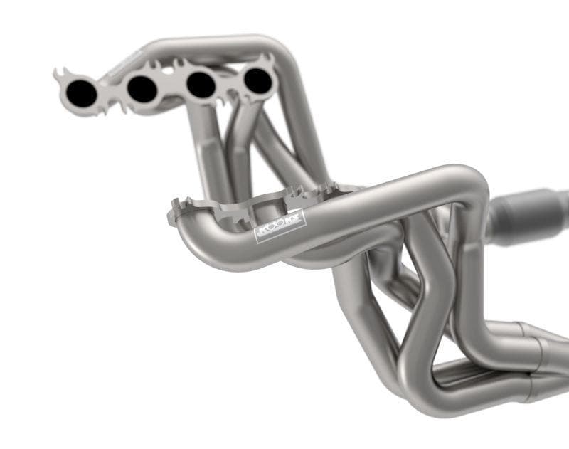 Kooks Headers - Headers & Manifolds - Kooks 2020 Mustang GT500 5.2L 2in x 3in SS Headers w/GREEN Catted Connection Pipe - Anything Coyote