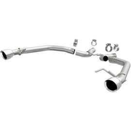 Magnaflow - Axle Back - MagnaFlow 2015-2017 Ford Mustang V6 3.7L Race Series Axle Back w/ Dual Polished Tips - Anything Coyote