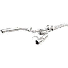 Load image into Gallery viewer, Magnaflow - Catback - MagnaFlow Cat Back, SS, 2.5in, Competition, Dual Split Polished 4.5in Tips 2015 Ford Mustang V6 3.7L - Anything Coyote