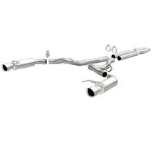 Load image into Gallery viewer, Magnaflow - Catback - MagnaFlow Cat Back, SS, 3in, Competition, Dual Split Polished 4.5in Tips 2015 Ford Mustang GT V8 5.0 - Anything Coyote